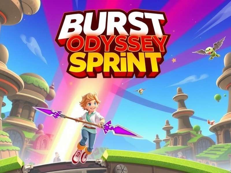 High-speed racing action in Burst Odyssey Sprint Burst Odyssey Sprint Gameplay